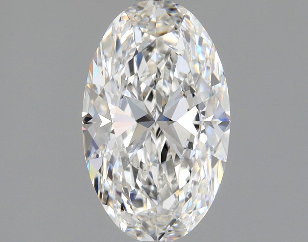Diamante Naturale Taglio Ovale 1.01ct VG/EX E VS2 - GIA - 8.69x5.26x3.29mm