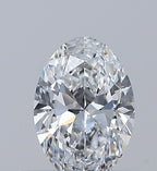 Diamante Naturale Taglio Ovale 0.36ct EX/EX D VVS1 - GIA - 5.97x4.12x2.43mm