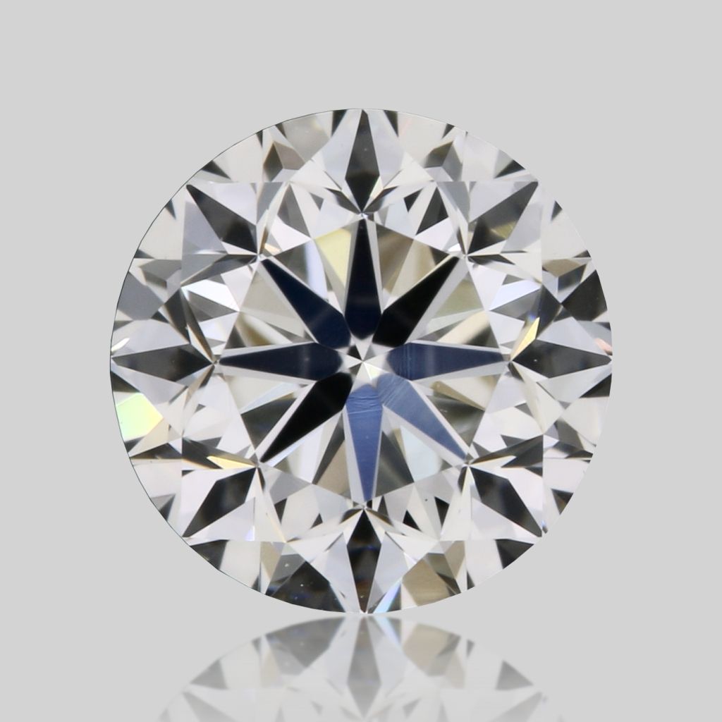 Diamante Naturale Taglio Brillante 0.5ct G/EX/EX H VVS2 - GIA - 4.83x4.87x3.22mm