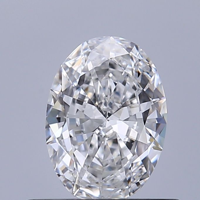 Diamante Naturale Taglio Ovale 0.5ct VG/EX D VVS1 - GIA - 6.42x4.6x2.55mm