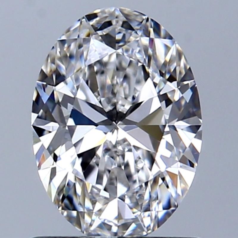 Diamante Naturale Taglio Ovale 0.9ct EX/EX D VVS2 - GIA - 7.51x5.39x3.41mm