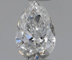 Diamante Naturale Taglio Goccia 0.4ct VG/VG D VVS1 - GIA - 6.35x4.09x2.52mm
