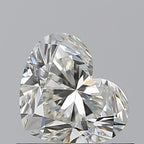 Diamante Naturale Taglio Cuore 0.71ct EX/EX J VVS2 - GIA - 5.06x6.08x3.79mm