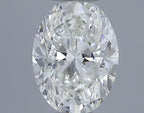 Diamante Naturale Taglio Ovale 0.7ct EX/EX G VVS1 - IGI - 6.6x4.95x3.27mm