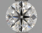 Diamante Naturale Taglio Brillante 0.5ct G/VG/EX G VVS1 - IGI - 4.86x4.9x3.23mm