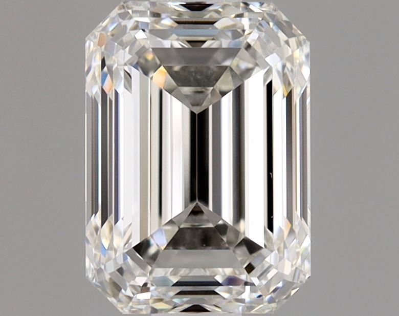 Diamante Naturale Taglio Smeraldo 1.01ct VG/VG H VVS2 - GIA - 6.45x4.65x3.3mm