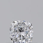 Diamante Taglio Cushion Brillante 0.33ct G/EX D VVS1 - GIA - 3.99x3.97x2.64mm