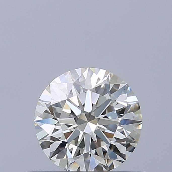 Diamante Naturale Taglio Brillante 0.52ct 3EX J VS2 - GIA - 5.11x5.14x3.22mm