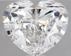 Diamante Naturale Taglio Cuore 0.82ct VG/VG E VVS1 - GIA - 6.62x5.73x3.53mm