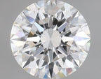 Diamante Naturale Taglio Brillante 0.5ct 3EX F VVS2 - GIA - 5.11x5.08x3.16mm
