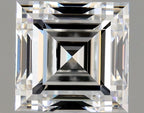Diamante Taglio Radiant Quadrato 1.01ct VG/EX F VVS2 - GIA - 5.36x5.22x3.68mm