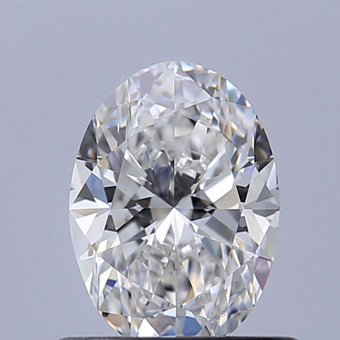 Diamante Naturale Taglio Ovale 0.6ct EX/EX F VVS1 - GIA - 6.62x4.71x3.01mm