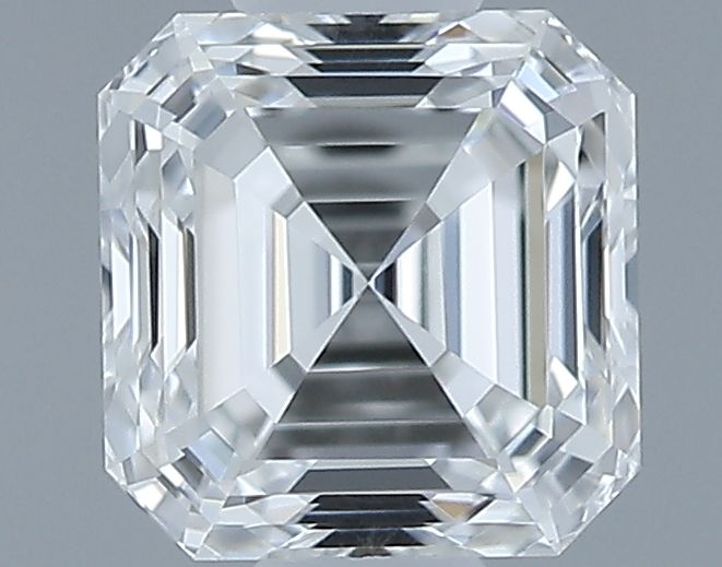 Diamante Naturale Taglio Asscher 0.5ct VG/EX G VVS2 - GIA - 4.38x4.27x2.95mm