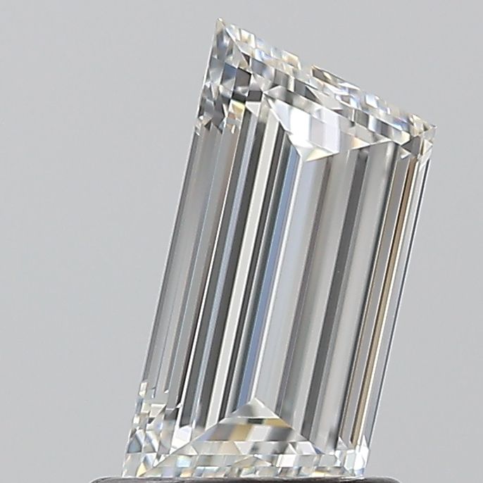 Diamante Naturale Taglio Trapezio 0.9ct EX/EX F VVS2 - GIA - 4.18x8.39x2.65mm