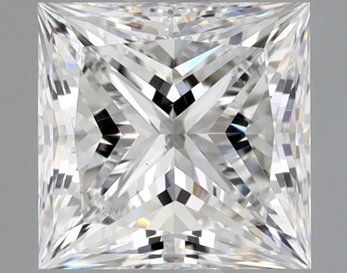 Diamante Naturale Taglio Princess 1.01ct VG/VG F VS2 - GIA - 5.56x5.43x3.89mm