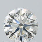 Diamante Naturale Taglio Brillante 0.9ct 3EX I VVS1 - IGI - 6.04x6.09x3.84mm