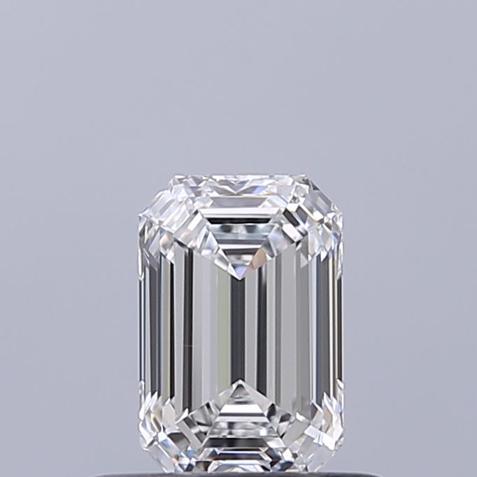 Diamante Naturale Taglio Smeraldo 0.5ct VG/VG E VVS1 - GIA - 5.58x3.69x2.45mm