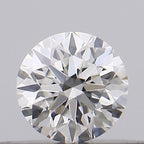 Diamante Taglio Brillante 0.18ct EX/EX/VG H VVS1 - GIA - 3.64x3.66x2.28mm