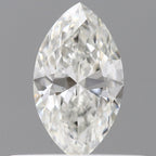 Diamante Naturale Taglio Marquise 0.35ct G/VG G VVS2 - GIA - 6.67x3.77x2.43mm