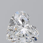 Diamante Naturale Taglio Cuore 0.7ct G/VG G IF - GIA - 5.53x6.1x3.6mm