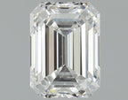 Diamante Naturale Taglio Smeraldo 0.51ct EX/EX F VS2 - GIA - 5.29x3.83x2.56mm
