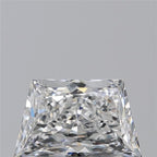 Diamante Naturale Taglio Trapezio 0.64ct VG/EX E VVS2 - GIA - 6.83x4.21x2.81mm