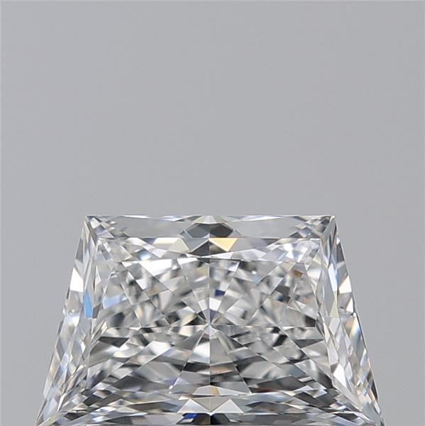 Diamante Naturale Taglio Trapezio 0.64ct VG/EX E VVS2 - GIA - 6.83x4.21x2.81mm