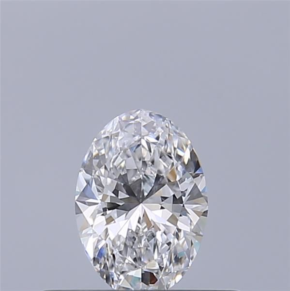 Diamante Naturale Taglio Ovale 0.3ct VG/EX D VS2 - GIA - 5.4x3.8x2.37mm