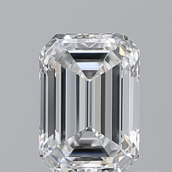 Diamante Naturale Taglio Smeraldo 0.73ct EX/VG E VVS1 - GIA - 6.11x4.34x2.88mm