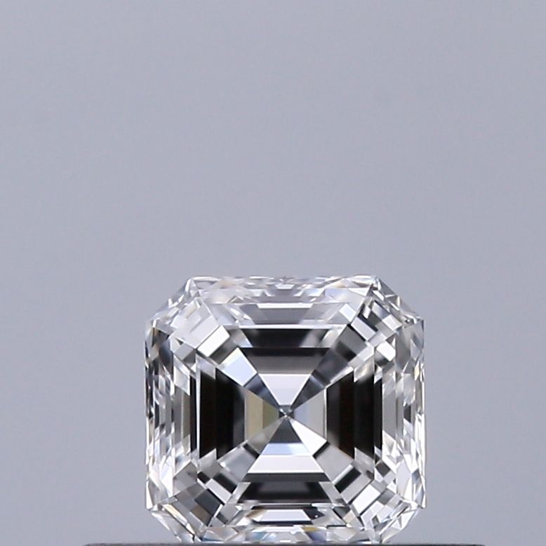 Diamante Naturale Taglio Asscher 0.33ct EX/VG D IF - GIA - 3.87x3.86x2.57mm