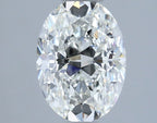 Diamante Naturale Taglio Ovale 1.2ct EX/EX H VVS1 - IGI - 8.12x5.81x3.75mm