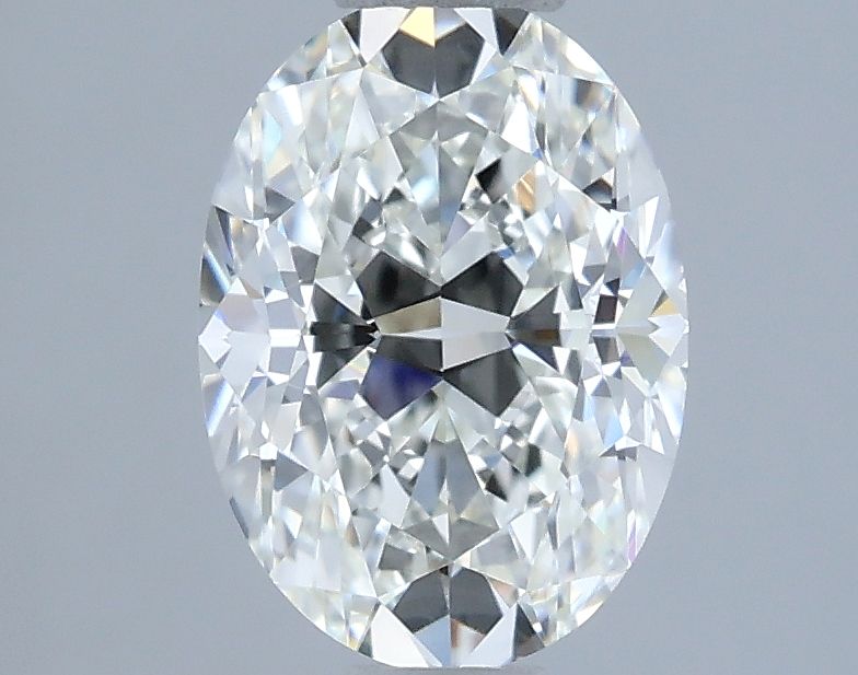 Diamante Naturale Taglio Ovale 1.2ct EX/EX H VVS1 - IGI - 8.12x5.81x3.75mm