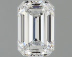 Diamante Naturale Taglio Smeraldo 0.7ct VG/EX D VS2 - GIA - 6.18x4.08x2.79mm