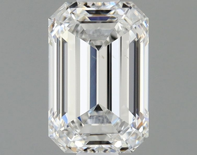 Diamante Naturale Taglio Smeraldo 0.7ct VG/EX D VS2 - GIA - 6.18x4.08x2.79mm