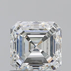 Diamante Naturale Taglio Asscher 0.9ct VG/EX H VVS2 - GIA - 5.31x5.19x3.55mm