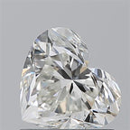 Diamante Naturale Taglio Cuore 1.01ct VG/EX J VS1 - GIA - 5.97x6.86x4.1mm