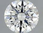 Diamante Naturale Taglio Brillante 0.47ct 3EX F VS1 - GIA - 5.05x5.03x3.05mm