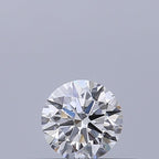 Diamante Naturale Taglio Brillante 0.24ct 3EX D VS2 - GIA - 3.97x4.0x2.47mm