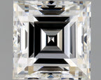 Diamante Taglio Radiant Quadrato 0.5ct VG/VG G VVS2 - GIA - 4.38x4.33x2.94mm