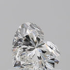 Diamante Naturale Taglio Cuore 0.51ct VG/VG I VVS1 - GIA - 4.81x5.61x3.28mm