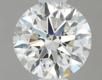 Diamante Naturale Taglio Brillante 0.5ct VG/VG/EX J VS2 - GIA - 4.92x4.98x3.16mm