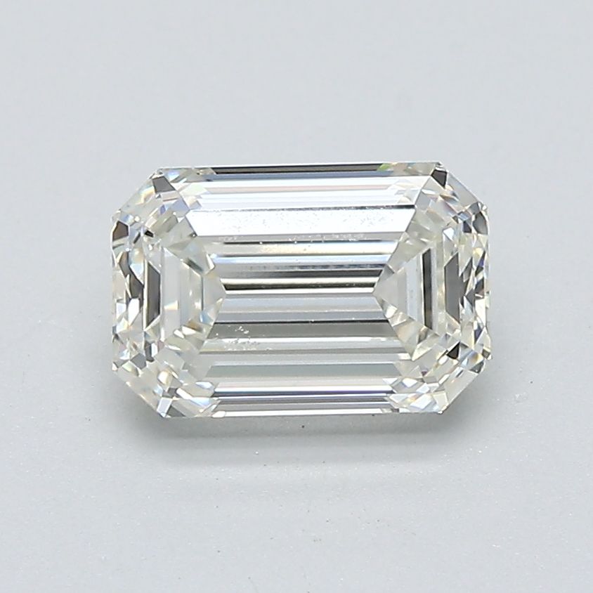 Diamante Naturale Taglio Smeraldo 1.32ct VG/EX J VVS1 - GIA - 7.54x5.01x3.44mm