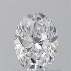 Diamante Naturale Taglio Ovale 0.7ct VG/VG D VVS1 - GIA - 6.76x4.89x3.18mm