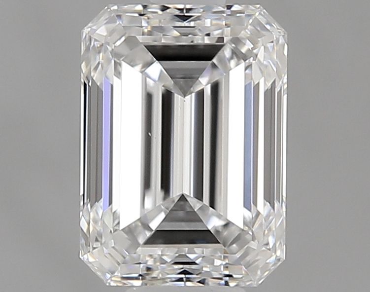 Diamante Naturale Taglio Smeraldo 1ct VG/EX D VS1 - GIA - 6.41x4.68x3.27mm