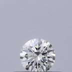Diamante Naturale Taglio Brillante 0.19ct 3EX E VS1 - GIA - 3.7x3.73x2.27mm