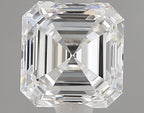 Diamante Taglio Smeraldo Quadrato 0.5ct VG/VG E VVS2 - GIA - 4.38x4.24x2.89mm
