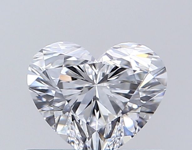 Diamante Naturale Taglio Cuore 0.5ct EX/EX D VS2 - GIA - 4.68x5.49x3.37mm