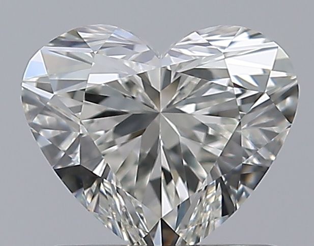 Diamante Naturale Taglio Cuore 0.8ct EX/EX I IF - GIA - 5.7x6.56x3.8mm