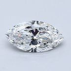 Diamante Naturale Taglio Marquise 1.01ct VG/EX E VS1 - GIA - 9.9x5.22x3.18mm