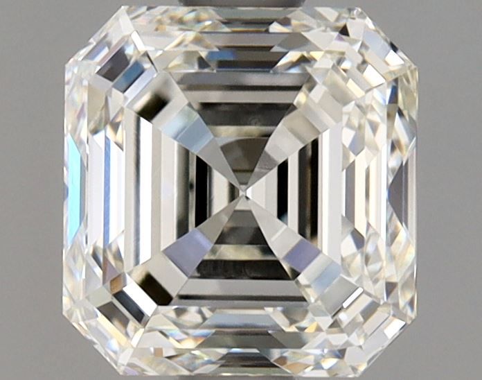 Diamante Naturale Taglio Asscher 1.3ct EX/EX J VVS2 - GIA - 5.93x5.7x4.03mm
